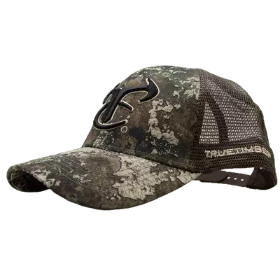 TrueTimber Logo Mesh Cap Strata/Brown - Jægerens hovedbeklædning - 841985114630 - 1