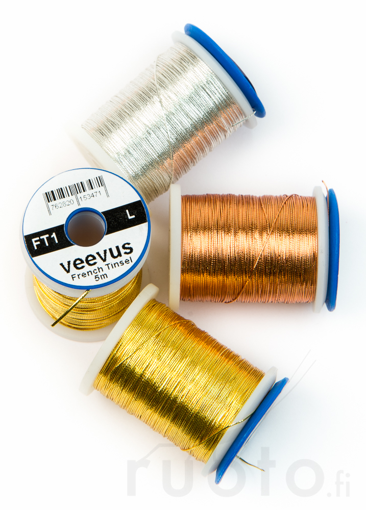 Veevus French Tinsel Extra Small - Kroprib - 403001040300 - 1