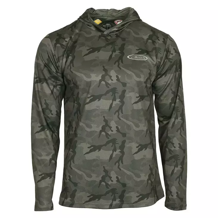 Vision Bamboo BUG UV Hoodie Camo - Hættetrøjer - 6417512849630 - 1