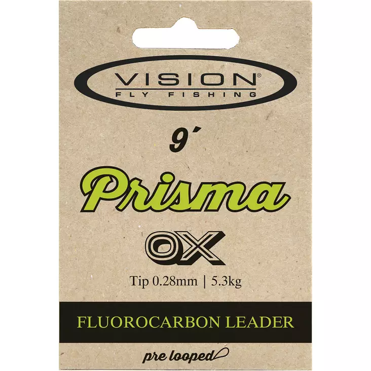 Vision Prisma Fluorocarbon Leader 9' - Taperede Fluorcarbon -forfang - 6417512826358 - 1