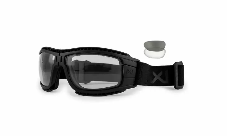 Wiley X WX Lynx Grey & Clear - Matte Black - Skydeglas - 712316022880 - 1