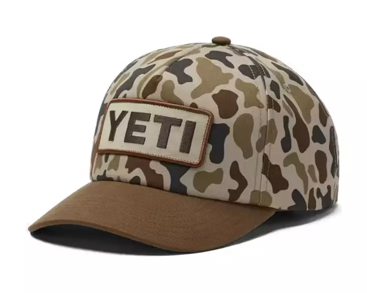 YETI LOGO CAMO WFB SNPBCK CAMO - Truckerkasketter - 888830394380 - 1