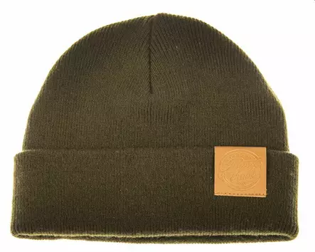 Ahrex TK Leather Patch Beanie Loden - Huer - 655043968291 - 1