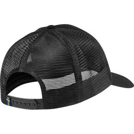 Fjällräven 1960 Logo Cap Black L/XL - Jægerens hovedbeklædning - 7323450601201 - 2