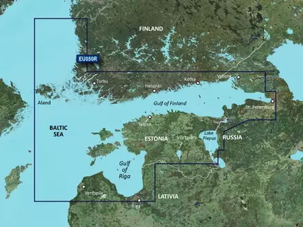 Garmin Bluechart G3 Suomenlahti - Kort - 753759091941 - 2