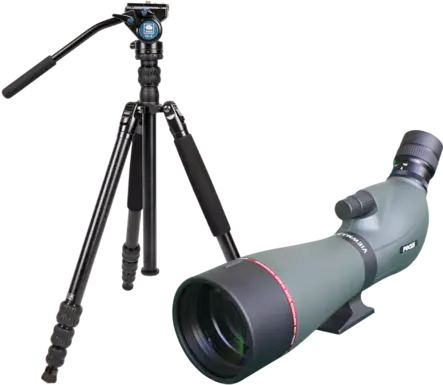 Kit Focus Viewmaster ED 16-48x65, Sirui Traveler 7VA - Tubekikkerter - 7391879050931 - 1