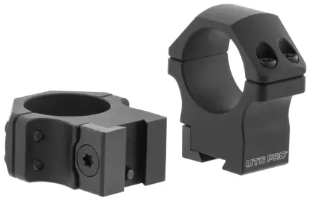 UTG PRO P.O.I 30 mm Dovetail Scope Rings Medium Profile - Perfekte monteringer - 4717385551701 - 2