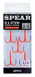 BKK Spear-21 UVO Treble Fl. Orange - Kroge - 6970595283581 - 1