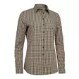 Deerhunter Lady Bridget Shirt Brown Check - Jægertrøjer - 5702827251171 - 1