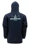 Grundens Logo Boat Hoodie Dark Navy - Hættetrøjer - 0840316314091 - 2