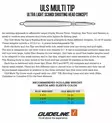 Guideline ULS Multi Tip Shooting Head - Skydespidser - 7033840137011 - 2
