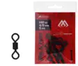 Mikado Roller Swivel Black Mat - Låse & svirvler - 5900637149361 - 1