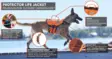 Non-stop Dogwear Protector Life Jacket - Hundjakker og -veste - 7071652173421 - 11