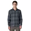 Patagonia Mens LS Lightweight Fjord Flannel Shirt Smolder Blue - Skjorter - 198077251491 - 2