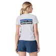 Patagonia Ws P-6 Logo Resp Tee S WHI - T-shirts - 194187784331 - 2