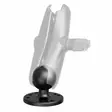 RAM Round Plate Ball C - RAM Mounts, C-størrelse - 793442002021 - 3