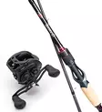 Saxa Spectre G2 8' 50-120g & Daiwa Tatula HD 200 - Kraftige fiskesæt til geddefiskeri - 6438407006754C1 - 1