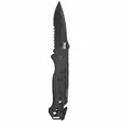 SOG Escape Clip Point Serrated Black - Foldeknive - 729857996631 - 1