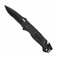 SOG Escape Clip Point Serrated Black - Foldeknive - 729857996631 - 3