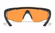 Wiley X Saber Advanced Grey & Clear & Light Rust - Matte Black Frame - Skydeglas - 712316003131 - 3