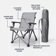 Yeti Trailhead Camp Chair Charcoal - Øvrige produkter - 888830304501 - 10