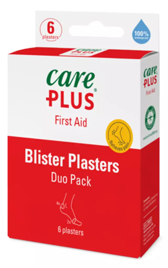 Care Plus Blister Plaster Duo Pack - Hygiejne og kemikalier - 8714024382081 - 1
