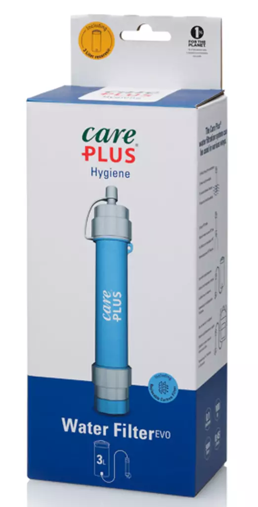 Care Plus Water Filter EVO 3K Blue - Hygiejne og kemikalier - 8714024341521 - 1