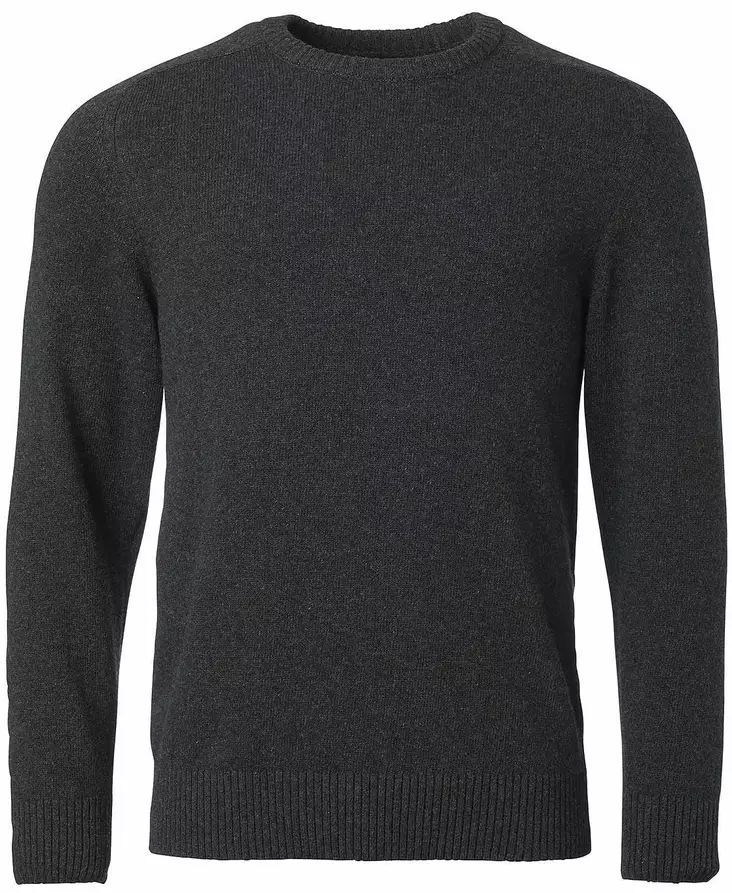 Chevalier Wykin Wool Pullover Men Stone Black - Jægertrøjer - 808491167161 - 1