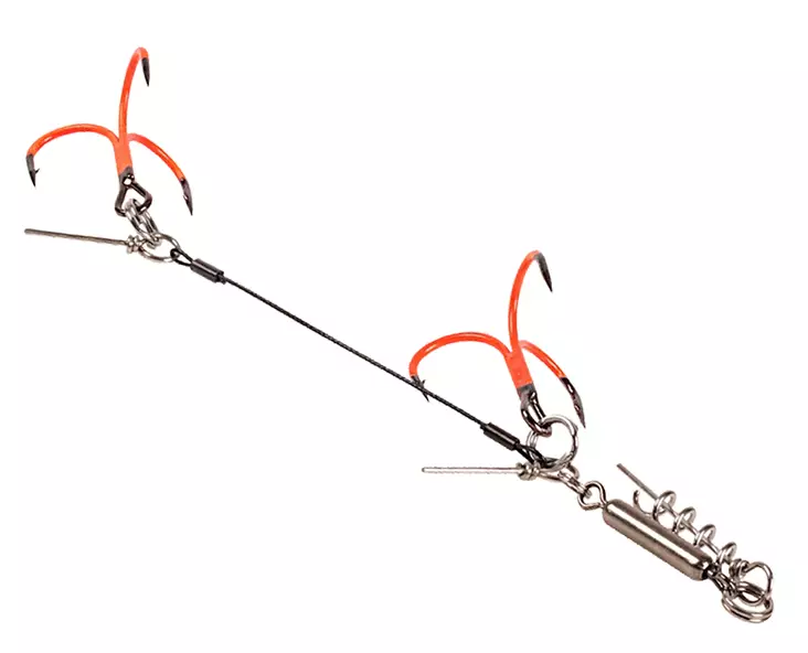 CWC Rattle UV Tandem Stinger - Shallow rigger og tilbehør - 7340029439331 - 1