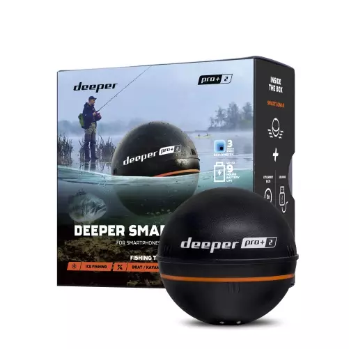 Deeper Smart Sonar PRO+2 - Deeper-ekkolod og -tilbehør - 4779032950701 - 1