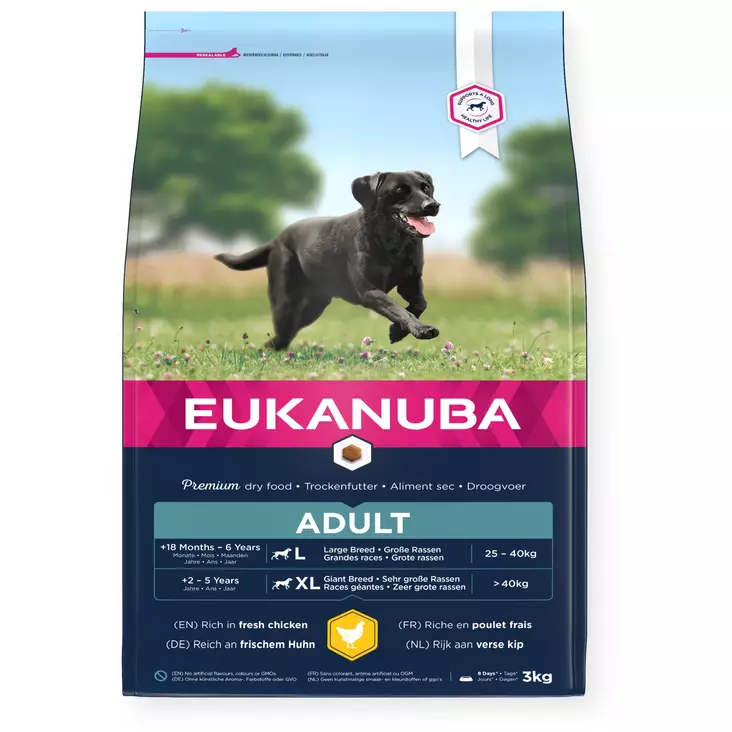 Eukanuba Dog Adult Large - Eukanuba hundefoder - 8710255121741 - 1