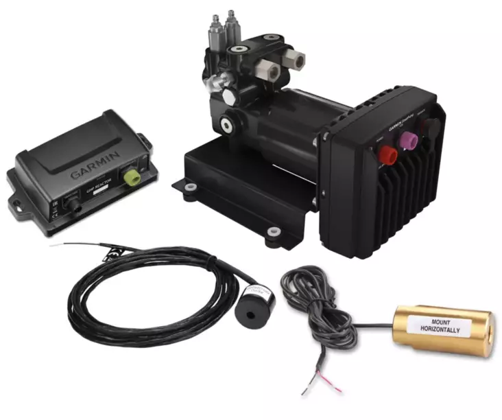 Garmin Hydraulinen Reactor™ 40 -peruspaketti ja SmartPump - Ekkolod, VHF'er og autopiloter - 0753759220631 - 1