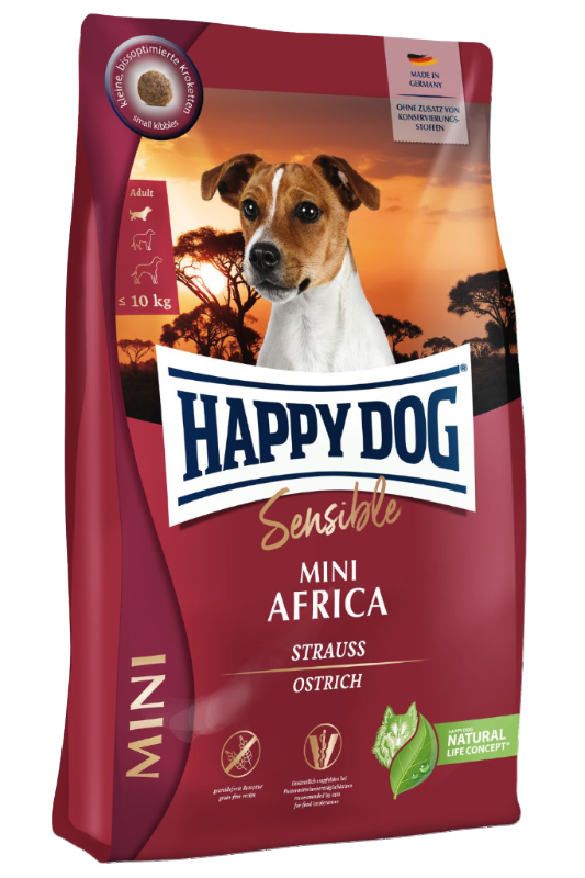 Happy Dog Sensible Mini Africa - Happy Dog Mini -hundefoder - 61231 - 1