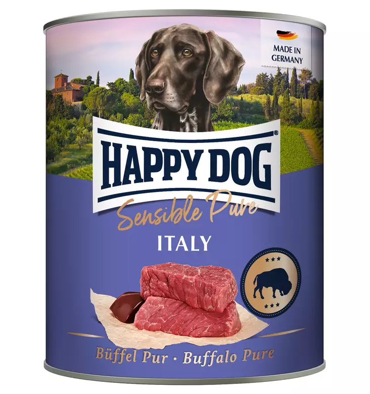 Happy Dog Sensible Pure Italy 400g - Happy Dog Sensible Pure -kødfoder - 02741 - 1