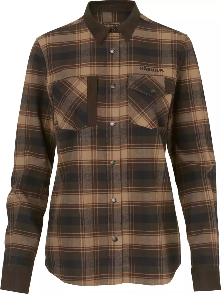 Härkila Aivak L/S Shirt W Burgundy - Jægertrøjer - 5714733554741 - 1