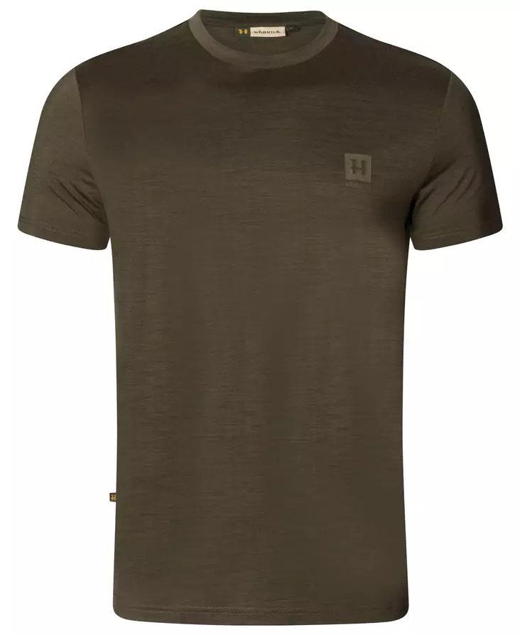 Härkila Base All Season S/S T-Shirt Willow Green - Jægerens basis- og mellemlag - 5714733633071 - 1