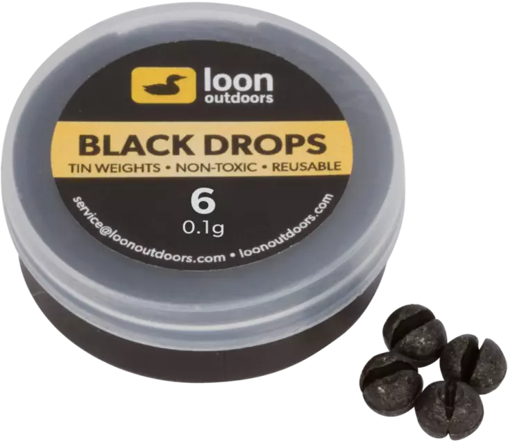 Loon Black Drops Refill Tub - Øvrige værktøjer og tilbehør - 782420071111 - 1