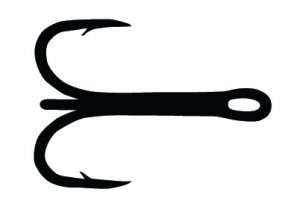 Partridge Salar Tube Treble Black - Rørfluekroge - 5060019489611 - 2