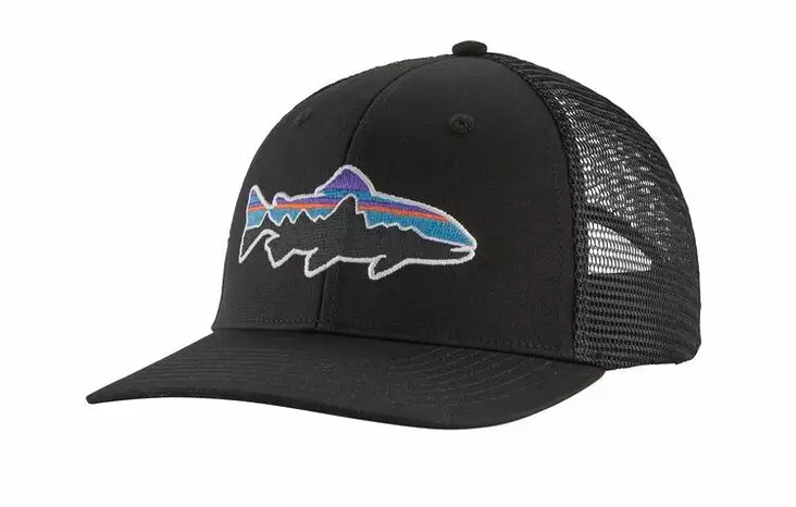 Patagonia Fitz Roy Trout Trucker Black - Truckere - 192964419261 - 2