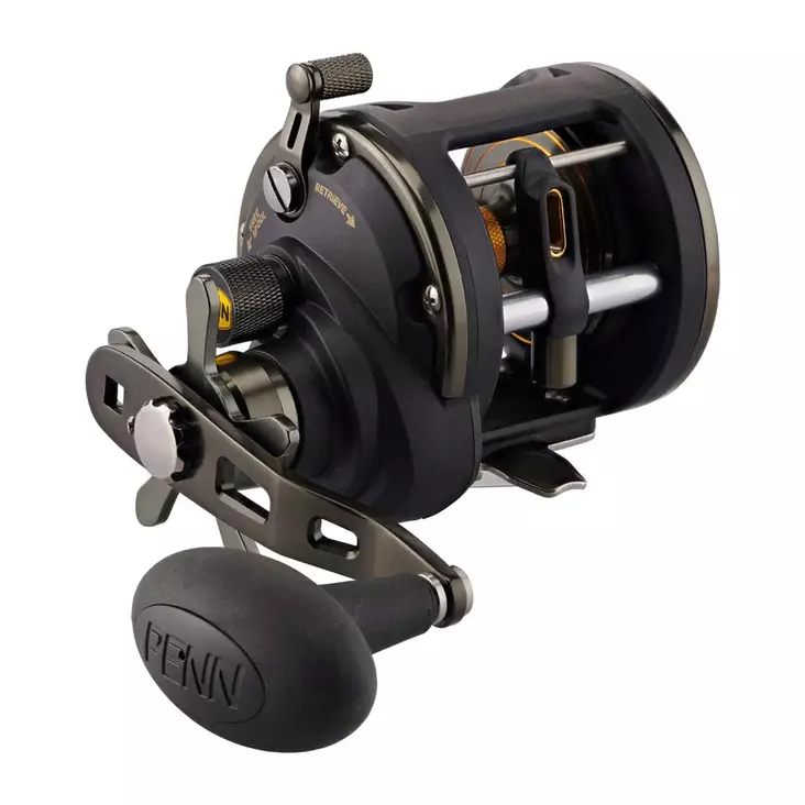 Penn Squall II Level Wind Line Counter - Runde multiruller - 031324274891 - 1