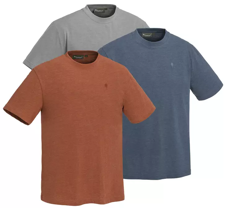 Pinewood T-Shirt 3-Pack L - Jægerens basis- og mellemlag - 7331090315891 - 1