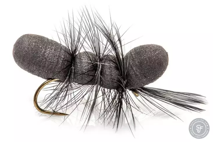 Pupu Tupuna Black - Øvrige laksefluer - 8859202538451 - 1