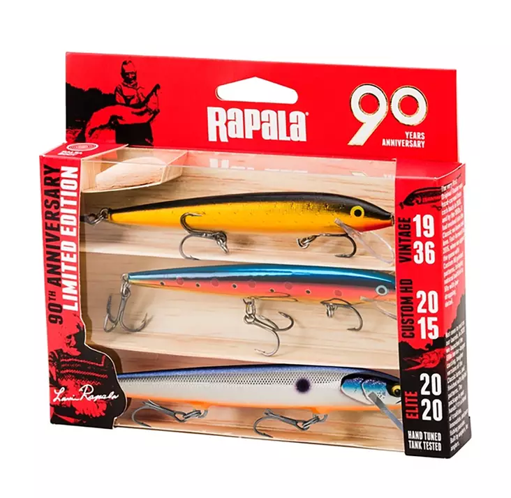 Rapala 90 Years Floater Big Naturalistic - Agnsortimenter - 022677373461 - 1