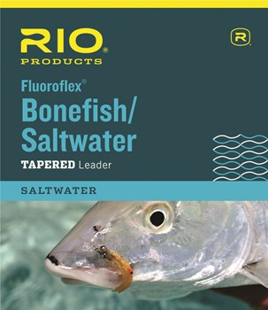 Rio Fluoroflex Bonefish/Saltwater Leader - Taperede Fluorcarbon -forfang - 730884245111 - 1