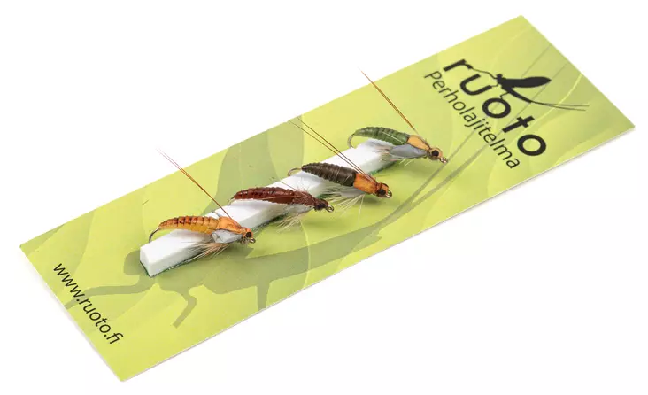 Ruoto Perholajitelma Realistiset vesiperhosen pupat - Fluesortiment - 6438407010591 - 1