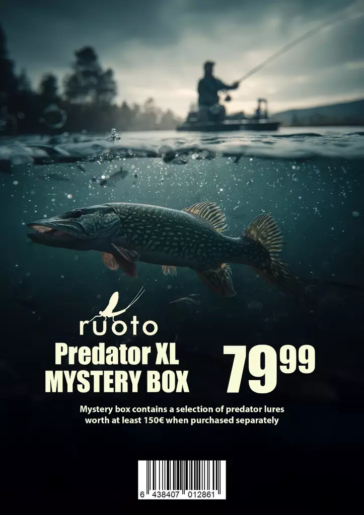 Ruoto Predator Lures Mystery Box XL - Agnsortimenter - 6438407012861 - 2
