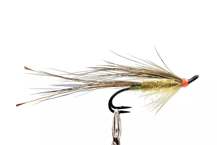 Sarvijaakko Olive Salmon Fly - Dobbeltkrog - 8859202531261 - 1