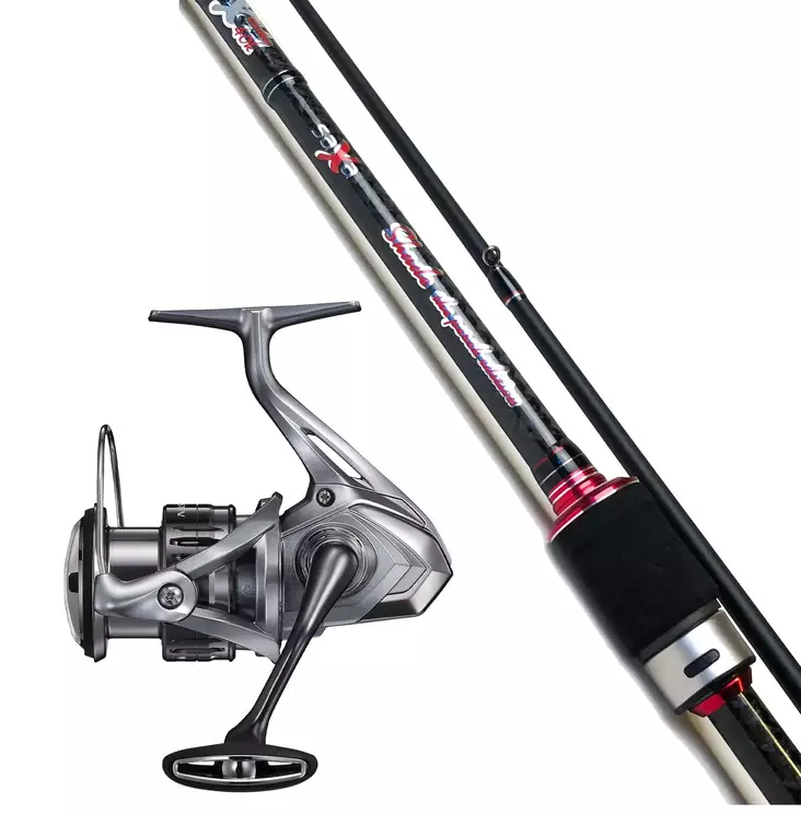 Saxa Shade G2 Perch 7'3'' & Shimano Nasci 1000 - Saxa-spinnestænger - 118020001B1 - 1