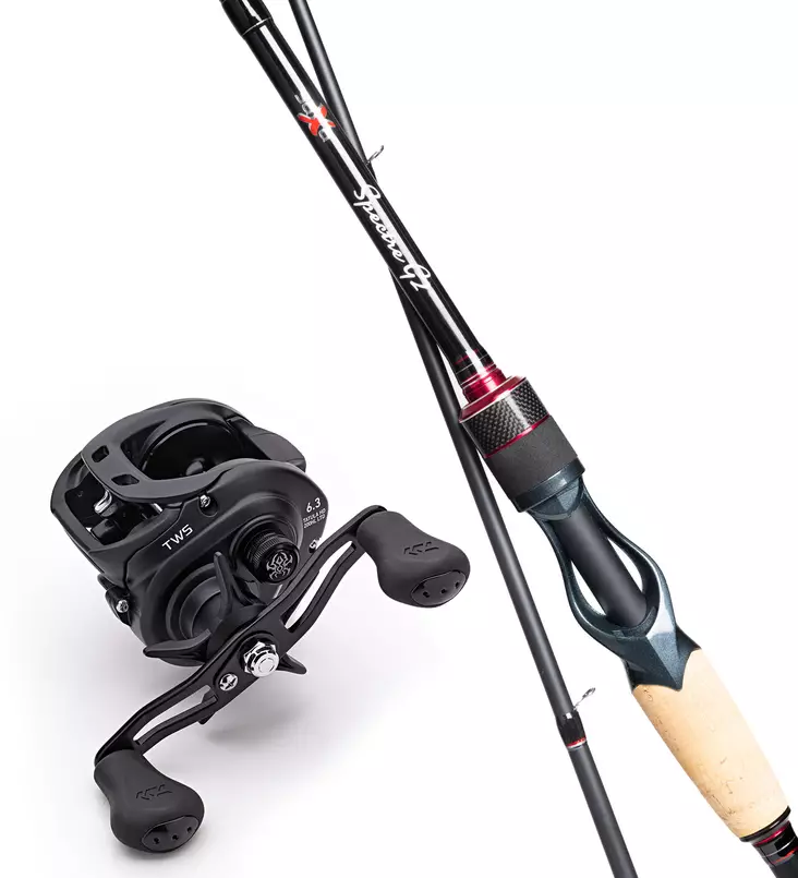 Saxa Spectre G2 8' 50-120g & Daiwa Tatula HD 200 - Kraftige fiskesæt til geddefiskeri - 6438407006754C1 - 1