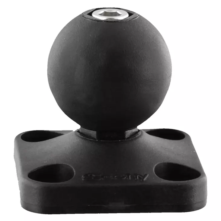 Scotty 5-166 1.5" Ball System Base with Rail Mount - Ekkolodsstillinger - 062017001661 - 1